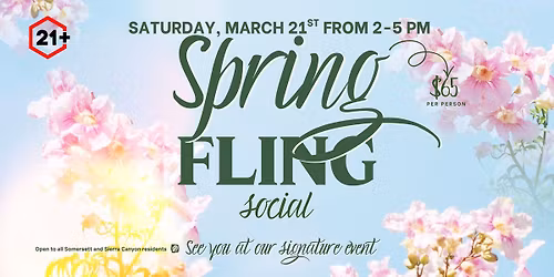 Spring Fling Social-Signature event 