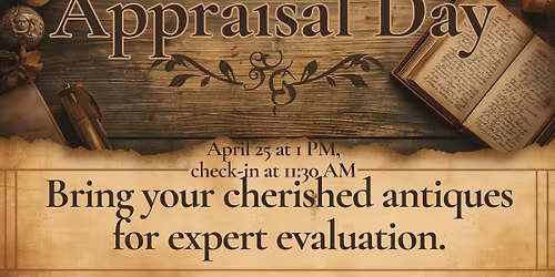 Antiques Appraisal Day at the Essex Museum 