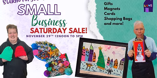 Small Business Saturday Sale!