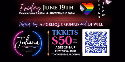 AbFab Dinner Drag PRIDE Show