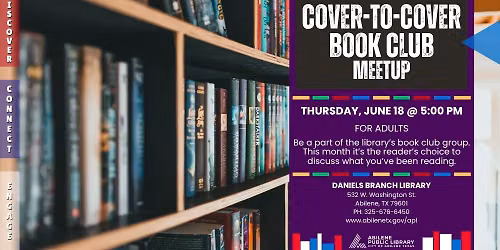 Cover-to-Cover Book Club (Daniels Branch)