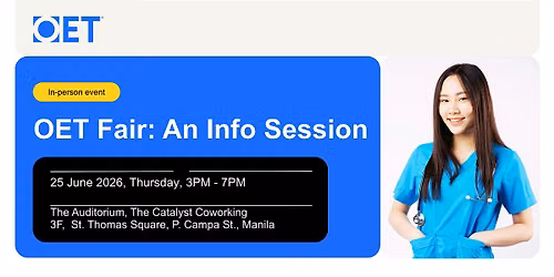OET Fair: An Info Session