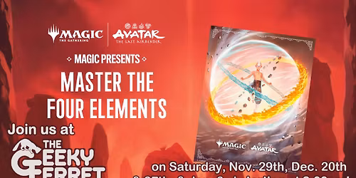 MtG Master The Four Elements at TGF!