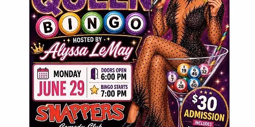 Drag Queen Bingo Fundraiser for Paws Crossed Inc!