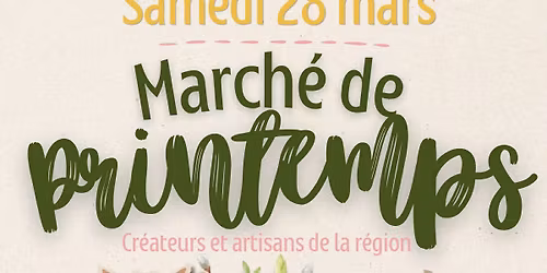 March\u00e9 de Printemps \ud83c\udf3c