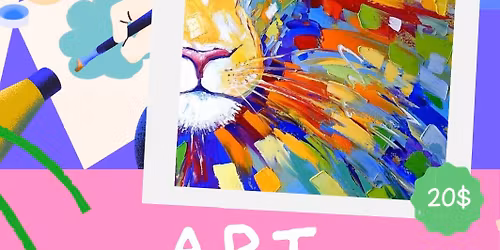 Kids Art Workshop- The Lion King - A Colorful Adventure