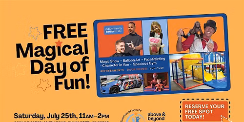 Free Magical Day of Fun for the Autism Community