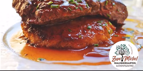 SONNTAGSBRATEN Buffet\ud83c\udf74so viel man will - beim Michel im Wald \ud83c\udf33 Wintergarten