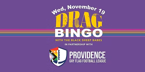 Drag Bingo with The Black Sheep Babes