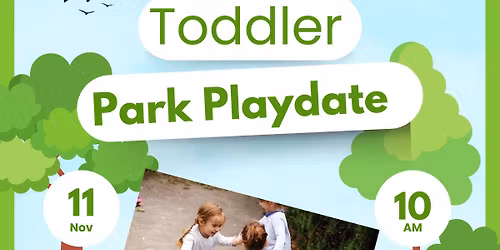 The First Toddler Meet-Up & Play Date