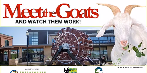 Meet the Goats at the National Mississippi River Museum & Aquarium