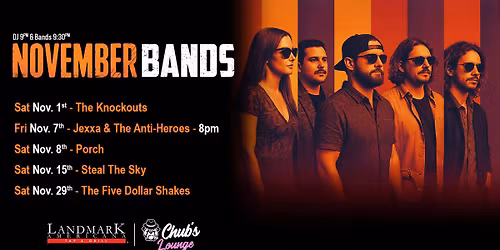 Steal the Sky Live in Chub's Lounge at Landmark Americana!