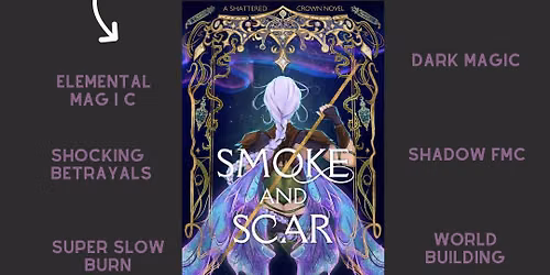 Series Book Club August 29th- Smoke & Scar 6:30pm
