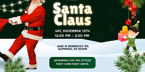MEET SANTA AT OGGI'S!