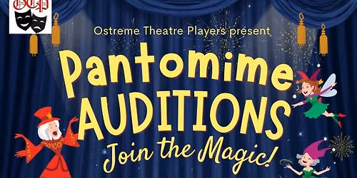 Aladdin Pantomime auditions