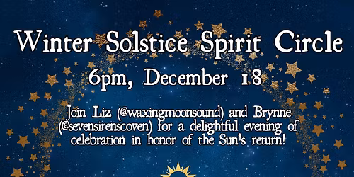 Winter Solstice Spirit Circle
