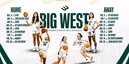 Parking Long Beach State at Cal Poly Mustangs Womens Basketball