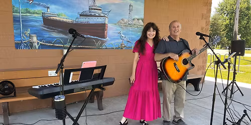 Leo and Merry at The Zilwaukee Riverfront Concert