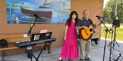 Leo and Merry at The Zilwaukee Riverfront Concert