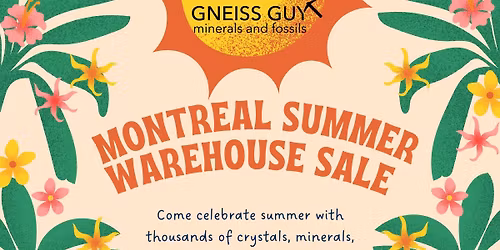 MONTREAL SUMMER CRYSTAL SALE