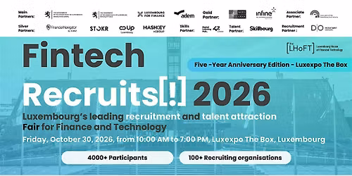 Fintech Recruits 2026 - 5 Years Anniversary.
