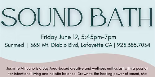 Sound Bath in Lafayette