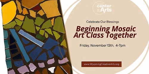 Beginning Mosaic Art Class Together