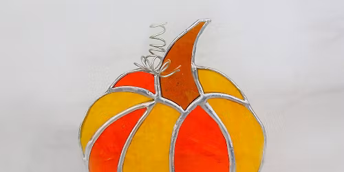 Pumpkin Tealight Holder Stained Glass Workshop