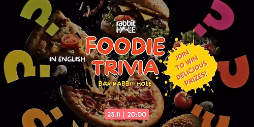 Foodie & Gourmet Trivia in English 25.11