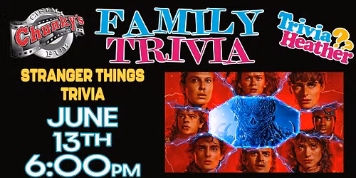 LIVE FAMILY TRIVIA: Stranger Things!