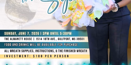 MommyGyrl Summer 2026 Wreath & Sip