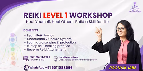 Learn Reiki Level 1 Healing & Wellness Workshop in Pune | PCMC