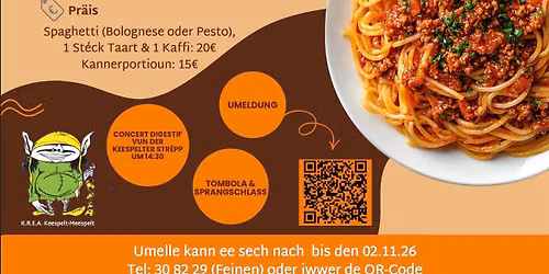 Spaghettisfriess 2026