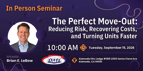 Alameda In-Person Seminar