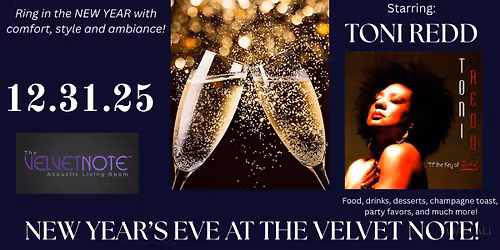 New Year's Eve at The Velvet Note!