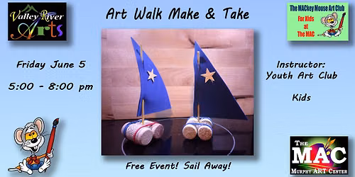 Art Walk Make and Take Sail away ship