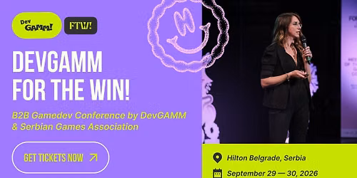 DevGAMM For The Win! 2026