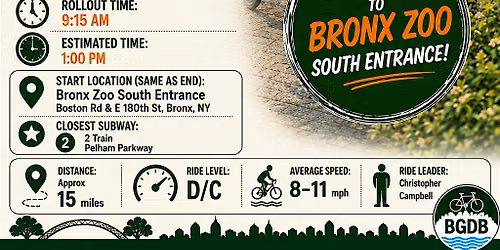Bronx River Greenway! AM Social Ride