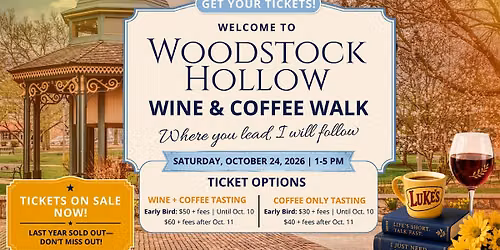 Woodstock Hollow Wine & Coffee Walk
