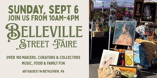 Belleville Street Faire - Summer 2026 Edition