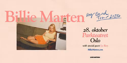 Billie Marten + support: Le Ren | Parkteatret | Pres. av Live Nation Norway