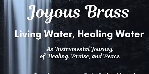 Living Water, Healing Water