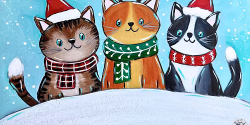 Nine Lives Kitty Rescue Paint Night Fundraiser!!