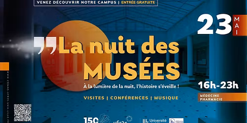 Nuit des Mus\u00e9es : explorez la Facult\u00e9 de M\u00e9decine & de Pharmacie - LILLE