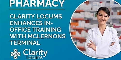 Clarity Locums - McLernons training for Locum Pharmacists and technicians