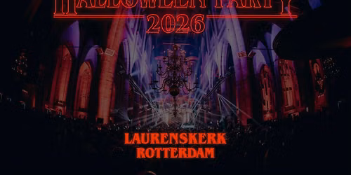 Halloween Party 2026 | Laurenskerk Rotterdam