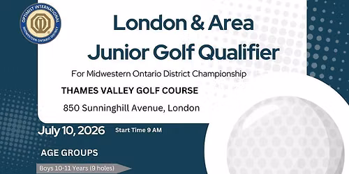 Optimist Junior Golf Qualifier Tournament