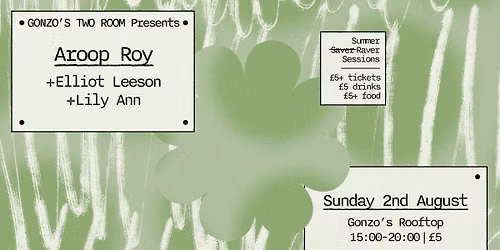 Rooftop Sunday Sessions w Aroop Roy
