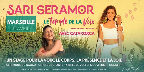 Sari Seramor & Cataroxca -  Le Temple de la Voix - Marseille