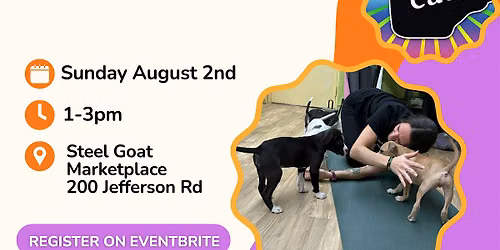 Puppy Yoga: Stretch & Adopt